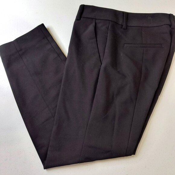 Express Columnist Ankle Low Rise Size 00 Short Black Stretch Pants - Picture 1 of 6